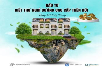 Cần tiền bán nhanh nhà trên đồi biệt thự cộng hoà